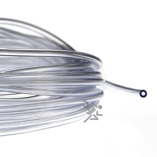 1/16" x 50' (Feet) Medium Size Clear Vinyl Tubing for Fishing Lure Treble Hook Protectors