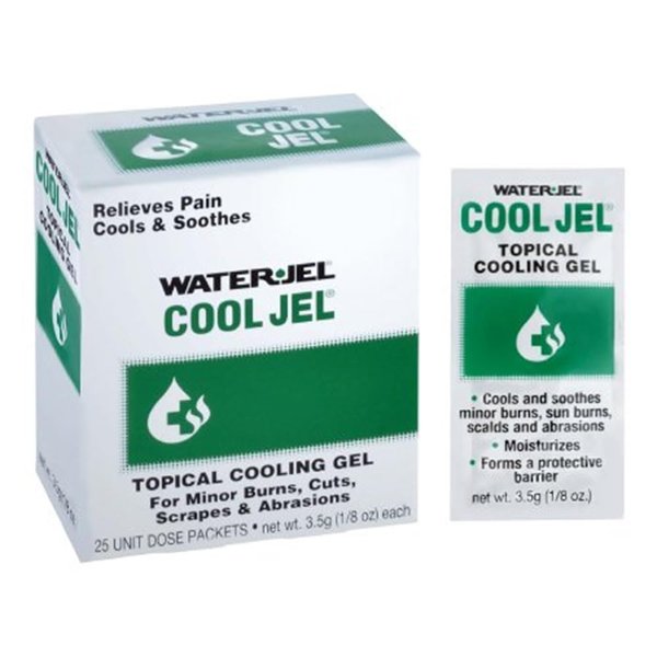 Water-Jel ® Cool Jel Topical Cooling Gel Foil Packs - Water-Jel ® Cool Jel Topical Cooling Gel Foil Packs - Box of 25 - CJ25-600