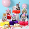 9 Pcs Cat Themed Honeycomb Centerpieces Cats Party Decorations Cat Happy Birthday Party Supplies Cat Party Cake for Kids Baby Shower Birthday Supplies