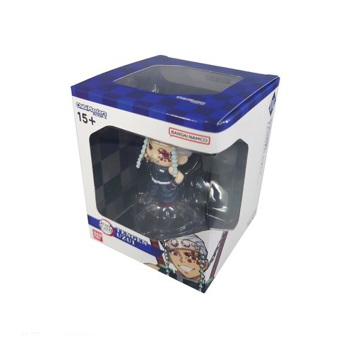 Chibi Masters Bandai Tengen Uzui Demon Slayer Figure | 8cm Tengen Anime Figure from Demon Slayer Anime and Manga | Collectable Anime Merch Figures Make Great Anime Gifts | Bandai Anime Figurines