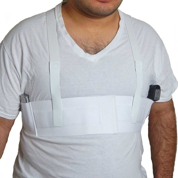 ActiveProGear DeepConcealment Shoulder Holster for Concealed Carry | Concealed Carry Shoulder Holsters (Medium (33-38"), Left)