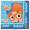 Treasures Gifted Officially Licensed Blippi Birthday Party Napkins - Pack of 48 Blippi Napkins - Blippi Party Supplies Napkins - Blippi Birthday Party Supplies - Blippi Decorations