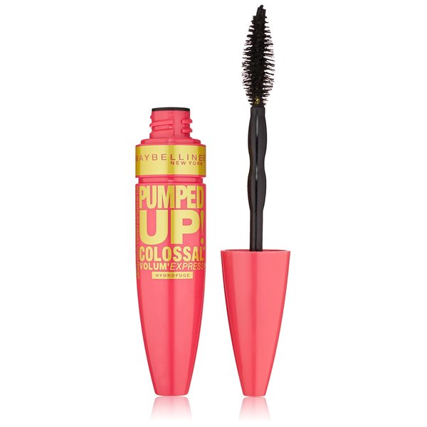 Maybelline Volum' Express Pumped Up! Colossal Waterproof Mascara, Classic Black, 0.32 fl. oz.