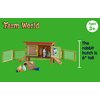 Schleich Farm World, Easter Toys for Boys and Girls Ages 3-8, 8-Piece Playset, Rabbit Hutch and Bunny Playpen Toy Set