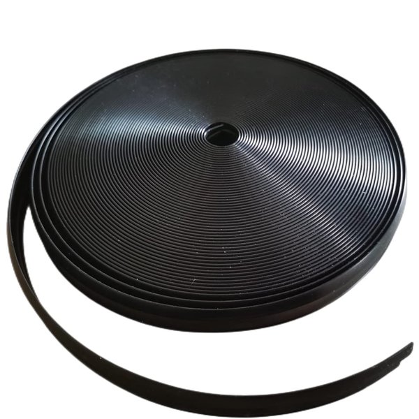 1" Black Vinyl Insert Molding Trim Screw Cover RV Boat Camper Trailer (25ft)