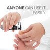 Toenail Clippers, Easy Angle Nail Clippers Toenail Care Steinder® Rotation 360 Rotafor Senior Finger Nail Clippers for Men Ingrown Nail and Easy use for Senior(Toenail Clippers)