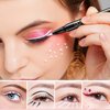 Docolor Waterproof Eyeliner Pen Longwearing with Ultra-Fine Tip Liquid Eye Liner (White)