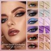 Multicolour Liquid Glitter Eyeshadow Set,Metallic Glitter Shimmer Naked Smokey Eye Looks Waterproof Long Lasting Quick-Drying Sparkling Eye Shadow Makeup Kits (1234#)