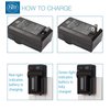 BM Premium 2-Pack of NP-FH50 Batteries and Battery Charger for Sony CyberShot DSC-HX100V DSC-HX200V Digital Camera