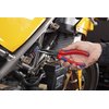 KNIPEX Tools - Long Nose Pliers With Cutter, Multi-Component (2612200), Multi-Colour, 8 inches