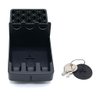 Stash Monkey Locking Airtight Storage Container with Organizer, Tray, and Rack to Secure Items in the Home