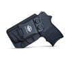 Bodyguard 380 Holster IWB Kydex for S&W M&P Bodyguard 380 with Integrated Laser - Inside Waistband Holster Bodyguard 380 Integrated Laser Pistol Gun Case Accessories (Black, Left)