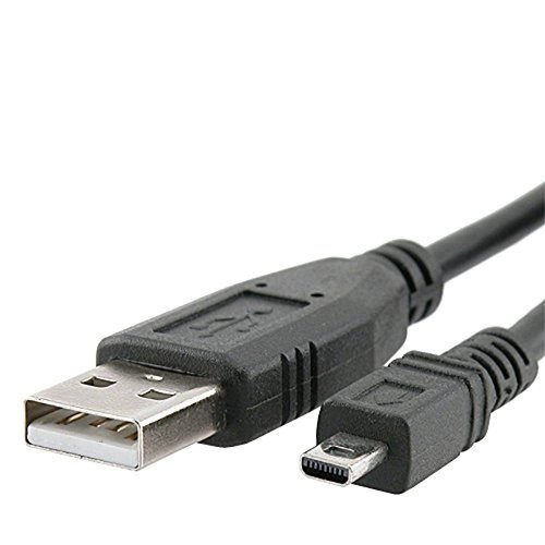 Synergy Digital Camera USB Cable, Compatible with Fujifilm FinePix JV100 Digital Camera, 3 Ft. (8 Pin) Data USB Cable