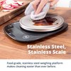 Greater Goods Food Scale with Bowl, Accurate Digital Kitchen Scale with Weight Measurements in Grams and Ounces, Designed in St. Louis