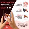Anatomy Flash Cards, Anatomy and Physiology Flashcards for Kids, Augmented Reality, App Included, English and Spanish, A&P, Body Parts, Body Systems, Learning Tool, Study Tool, Learning Toy