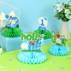 Fangleland 8 Pack Golf Honeycomb Centerpieces Golf 1st Birthday Party Decorations, Hole in One First Birthday Party Supplies for 1 Year Old Boys Sports Table Sign