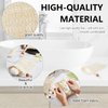 Cunhill Soap Saver Bag Sisal Soap Bag Exfoliating Soap Pouch with Drawstring Bar Soap Bag with Wooden Bead Foaming and Drying Soap Exfoliating Net Soap Saver for Bath and Shower(80 Pack)