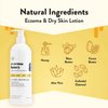 ECZEMA HONEY Oatmeal Body Lotion - Hand & Body Cream for Eczema Relief - Natural Dry Skin Repair (16 Oz)