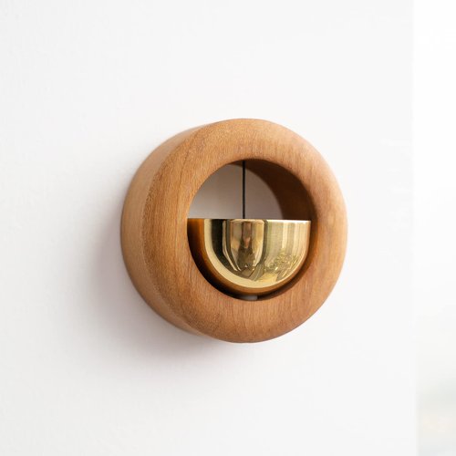 Shopkeepers Bell for Door Opening - Magnetic Attached Doorbell Chime for Business - Unique Office Ornaments and Hanging Decoration for Entrance, Fridge Sticker and Barn Door - Creative Gift