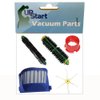 Upstart Battery Replacement for iRobot Roomba 500 - Kit Includes 1 AeroVac Filter, 1 Bristle Brush, 1 Flexible Beater Brush, 1 6-Arm Side Brush, 1 Brush Cleaning Tool