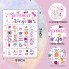 Foosproea Sleepover Bingo Cards, Pajama Party Game for 24 Players, Slumber Party/Bridal Shower Games for Friends Besties, Women Birthday Party Favors Supplies Decorations(34)