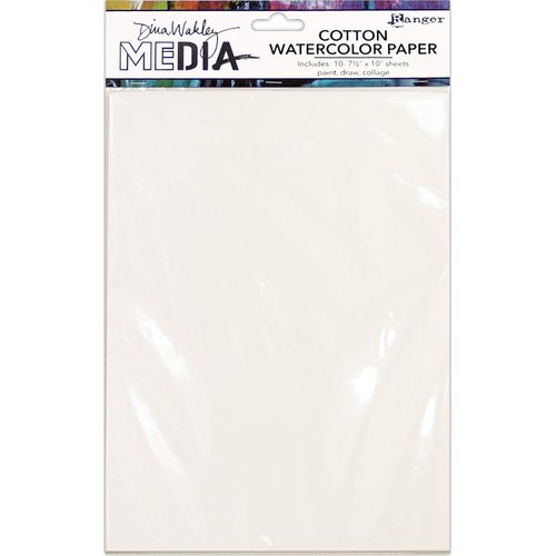 Ranger Dina Wakley Media Cotton Watercolor Paper Pack