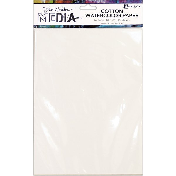 Ranger Dina Wakley Media Cotton Watercolor Paper Pack