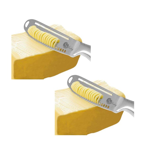 Simple preading Magic Butter Knife Spreader and Curler - Complete Your Kitchen Knives Set, Curl Your Butter with Ease 3 Different Ways (2).