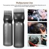 Healeved 2pcs Oil Comb Root Comb Applicator Bottles Hair Oil Applicator for Scalp Hair Dying Brush Squeeze Bottles Portable Hair Dye Applicator