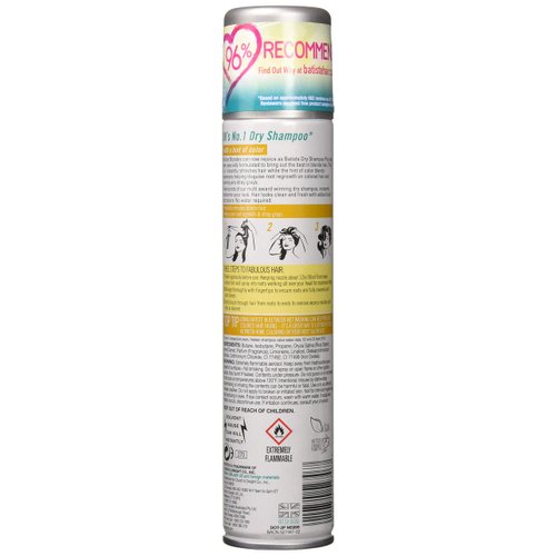 Batiste Dry Shampoo Plus, Brilliant Blonde 6.73 oz (Pack of 3)