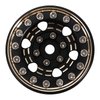 KingVal Replacement 4PCS Brass 1.0" Beadlock Wheel Rims Tyre Rim Offset -3.15mm Wheel Hub 7mm Compatible with Axial SCX24 RC Crawler Car