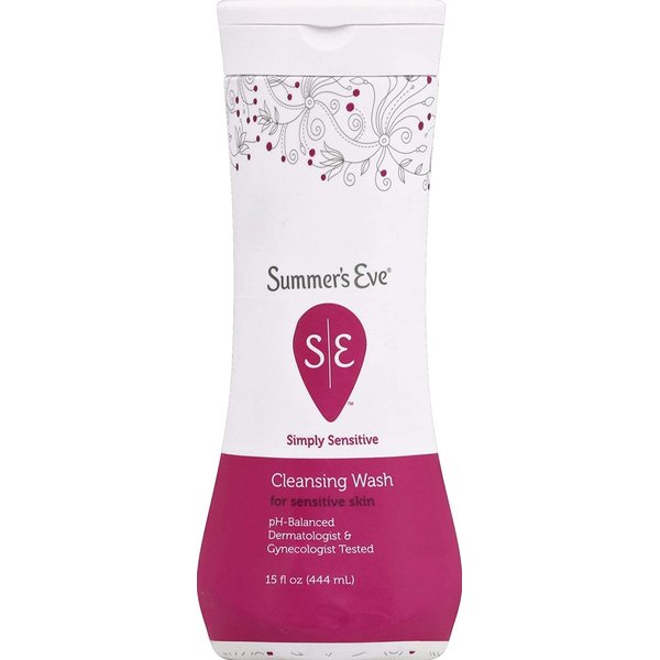 Summer's Eve Feminine Wash for Sensitive Skin 15 OZ