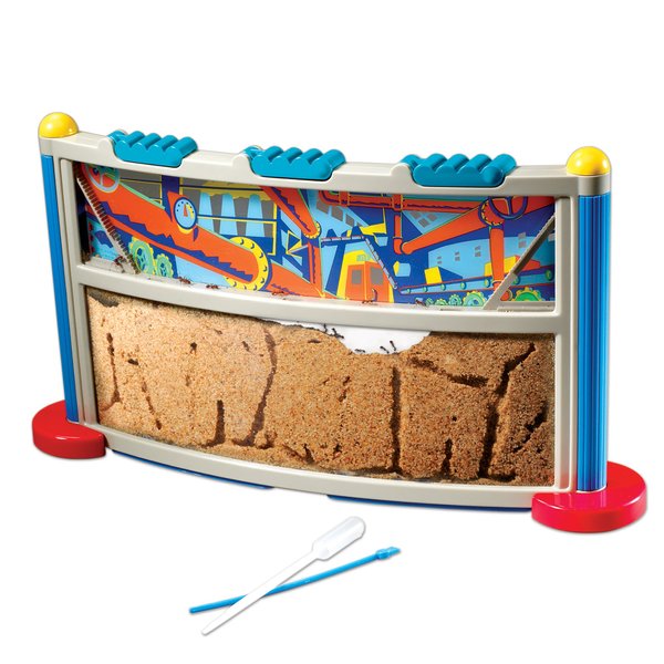 Educational Insights GeoSafari Ant Factory, Observe Live Ants (voucher included to order free ants) in Habitat, STEM Learning, Ages 5+