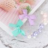 Silky Satin Hair Bows Hair Clip Mini Hair Clips for Women Girls Small Bow Hair Clips Bow Ribbons Cute Hair Clips Pins Metal Y2k Hair Accessories for Braids.