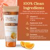 Envy Vitamin C and Turmeric Face Scrub - Anti Aging Facial Exfoliating Scrub, Clears Blackheads Improve Dark Spots & Acne - Korean Skin Care - All Skin Type - Vegan, Cruelty Free - 200ML / 6.76Oz