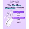 Keranique Hydrating Shampoo and Conditioner Set - Deep Hydration Hair Shampoo and Conditioner for Repairing Natural Moisture with Keratin - Sulfate-Free Intense Hydrator for Dry, Thin, Damaged Hair