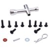 Hobbypark RC Screws Kit Repair Tool Box Hardware Fasteners for 1:8 1/10 RC Car Replacement (240-Pack)