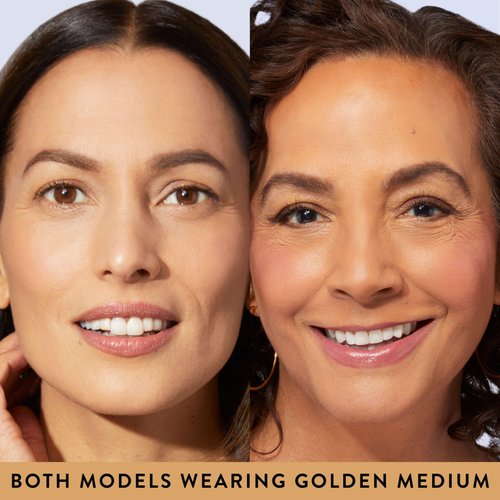 LAURA GELLER NEW YORK Laura's Must-Haves Kit 3pc: Baked Balance-n-Brighten Powder Foundation, Golden Medium + Spackle Skin Perfecting Makeup Primer, Hydrate + Airbrush Round Kabuki Brush