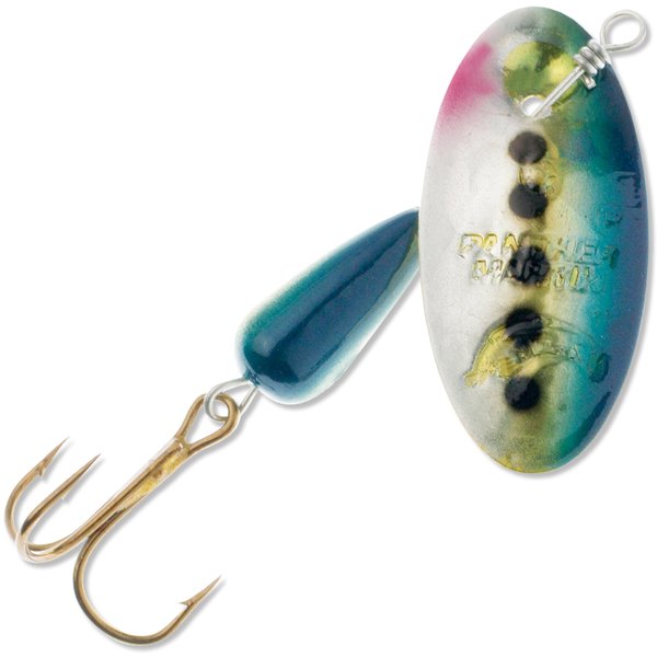 Panther Martin PMH_2_BBH Classic Holographic Spinners Fishing Lure - Blue/Black Holographic - 2 (1/16 oz)