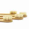 N-amboo Boar Bristles Natural Bamboo Toothbrush Eco-Friendly Biodegradable Zero Waste Pack of 12