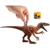 Mattel Jurassic World Strike Attack Herrerasaurus Dinosaur Action Figure Toy with Attack Feature & Movable Joints