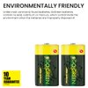 GoGreen Power (24003) Eco Friendly Alkaline C Batteries - No Lead, Cadmium or Mercury - Pack of 2