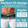Sacroiliac Hip Belt for Women & Men That Alleviate Sciatica, Lower Back & Lumbar Pain Relief. Diamond Back Brace Provides SI Joint Pelvic Support Nerve Compression & Stability Anti-Slip (Regular Size)