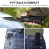 Stocking Stuffers for Men Dad Gifts: 2Pack Christmas for Adults Women Present Idea, 7-In-1 Multi Tool Camping Fishing Multitool Birthday Gadgets for Him Boyfriend Husband Who Have Everything