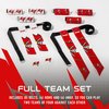 Franklin Sports NFL Tampa Bay Buccaneers Flag Football Sets - NFL Team Flag Football Belts and Flags - Flag Football Equipment for Kids and Adults