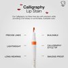 stila Calligraphy Lip Stain | Long-Lasting Tint, Moisturizing, Transfer-Proof, Lightweight, Sheer Buildable Color, Fades to a Natural Wash of Color | Ariana, 22 Fl. Oz.
