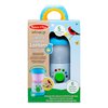Melissa & Doug Let’s Explore Light & Sound Camping Lantern Play Set, lantern, 3 double-sided cards to set the scene (cards store in bottom of lantern), collectible medallion