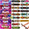 JOYIN 30 Packs Valentine's Day Mini Finger Skateboards with Cards, Classroom Exchange Gift for Kids, Kids Toys Party Favor, Classroom and Holiday Reward Prizes