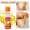 DISAAR BEAUTY Vitamin C Peeling Lotion Orange Extract Nourish Repair Hydrate Moisturizing Body Skin 100g / 3.38fl.oz