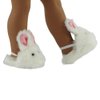 Emily Rose 18 Inch Doll Clothes and Accessories | 18" Doll Fluffy Easter Bunny Slippers Accessory | Compatible with American Girl Dolls